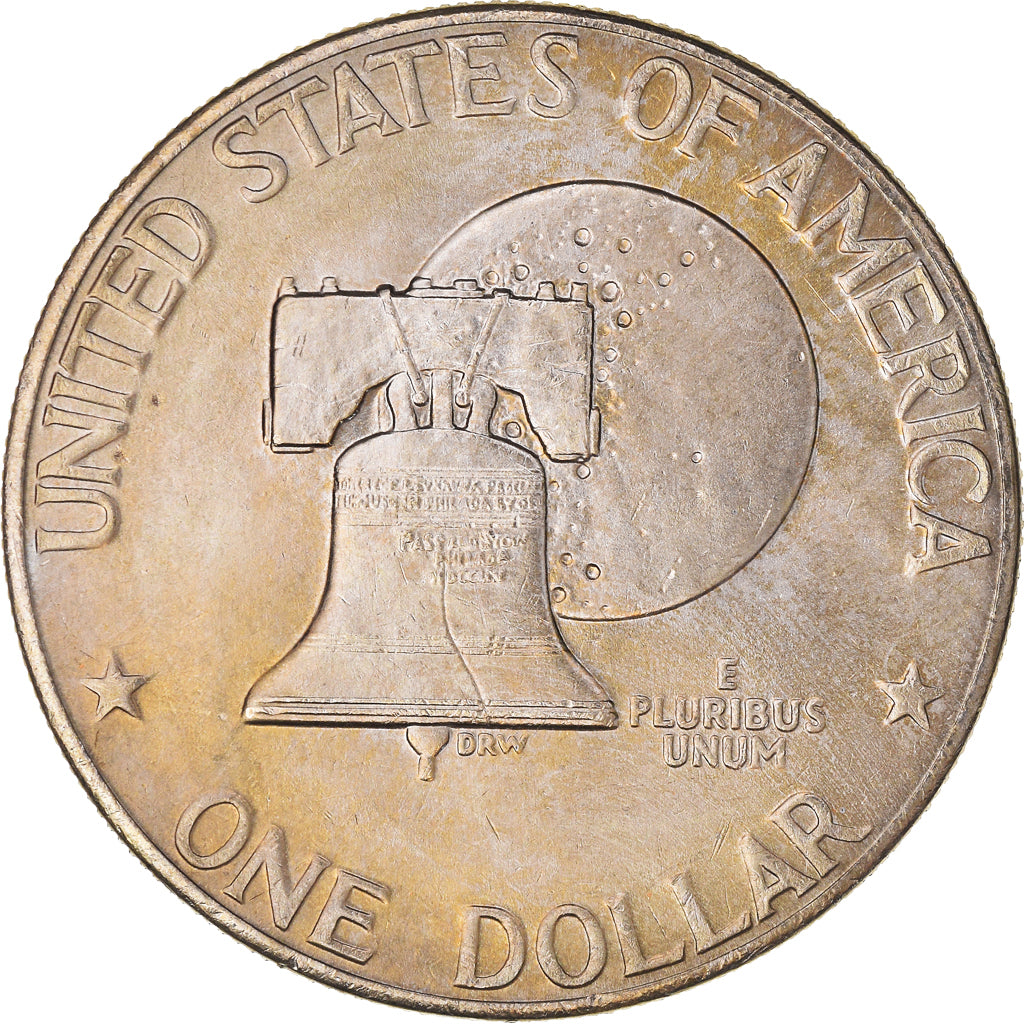 Coin, United States, Eisenhower Dollar, Dollar, 1976, U.S. Mint, Philadelphia
