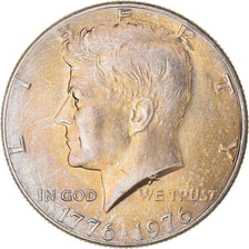 Coin, United States, Kennedy Half Dollar, Half Dollar, 1976, U.S. Mint