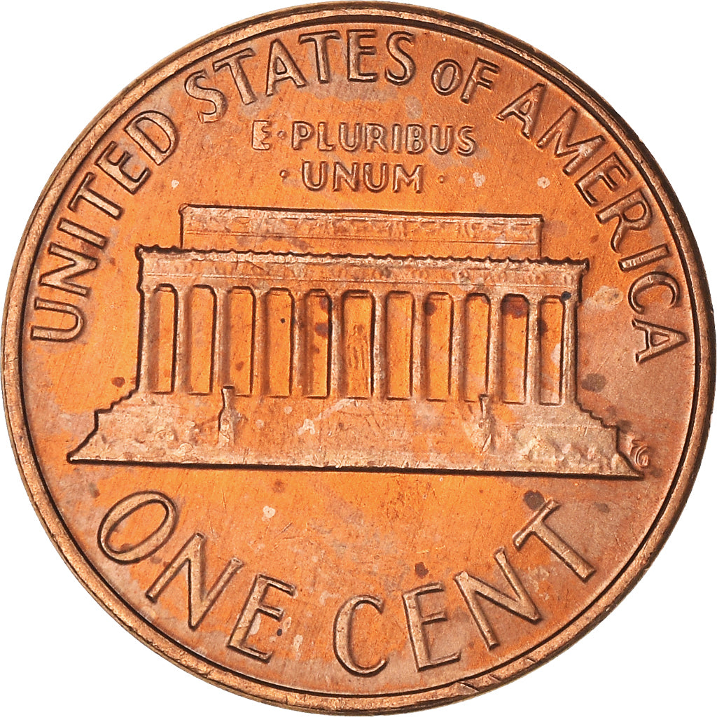Coin, United States, Lincoln Cent, Cent, 1976, U.S. Mint, Philadelphia, MS(63)