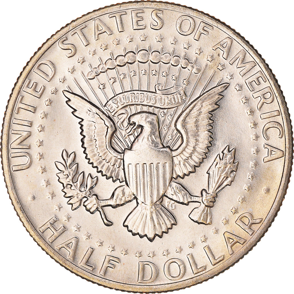 Monnaie, États-Unis, Kennedy Half Dollar, Half Dollar, 1980, U.S. Mint, Denver