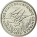Coin, West African States, Franc, 1976, MS(65-70), Steel, KM:8