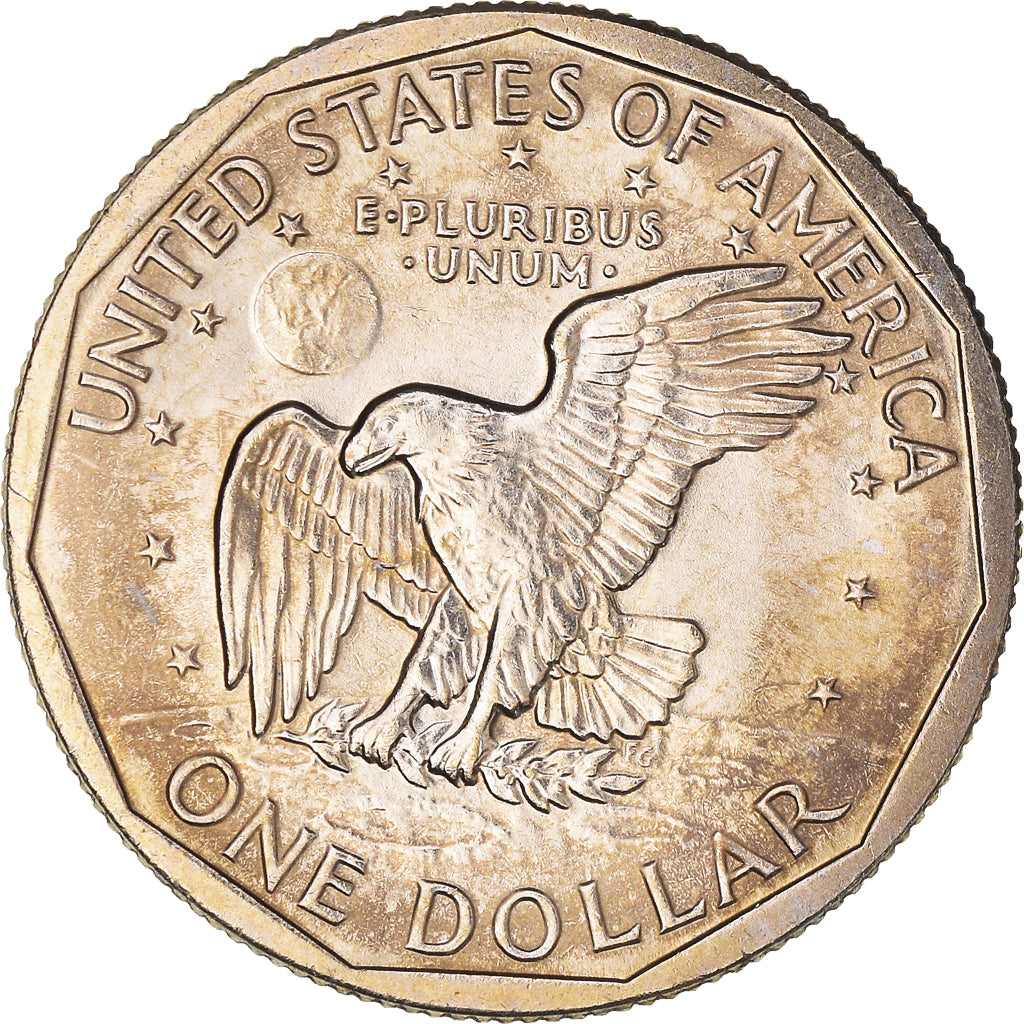Coin, United States, Susan B. Anthony Dollar, Dollar, 1980, U.S. Mint, San