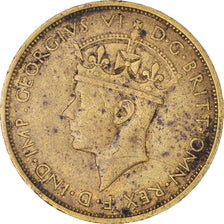 Munten, BRITS WEST AFRIKA, 2 Shillings, 1938, 1938 KN, ZF, Nickel-brass, KM:24