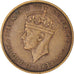 Munten, BRITS WEST AFRIKA, George VI, 2 Shillings, 1939, ZF, Nickel-brass, KM:24