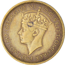 Moneta, BRYTYJSKA AFRYKA ZACHODNIA, George VI, Shilling, 1938, AU(50-53)