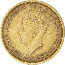 Monnaie, Afrique Occidentale britannique, George VI, 6 Pence, 1940, TTB