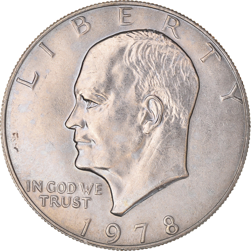Coin, United States, Eisenhower Dollar, Dollar, 1978, U.S. Mint, Philadelphia