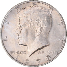 Coin, United States, Kennedy Half Dollar, Half Dollar, 1978, U.S. Mint