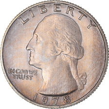 Monnaie, États-Unis, Washington Quarter, Quarter, 1978, U.S. Mint