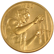 Monnaie, West African States, 25 Francs, 1980, FDC, Aluminum-Bronze, KM:E9