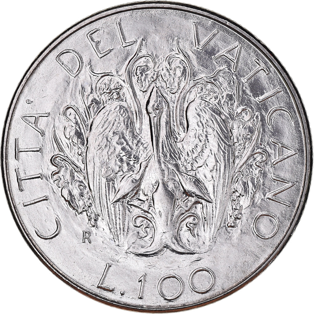 Monnaie, Cité du Vatican, John Paul II, 100 Lire, 1989, FDC, FDC, Acier