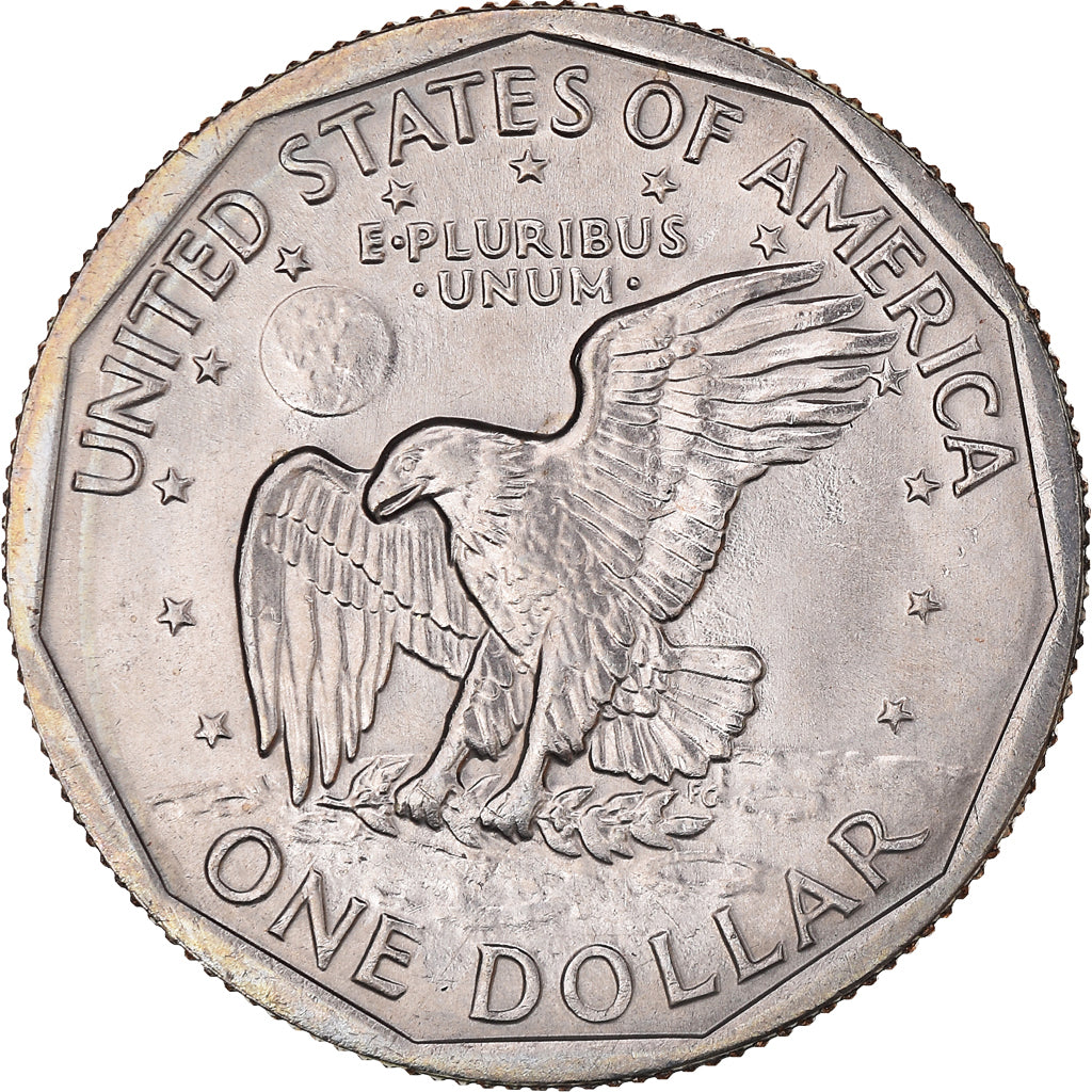 Coin, United States, Susan B. Anthony Dollar, Dollar, 1980, U.S. Mint