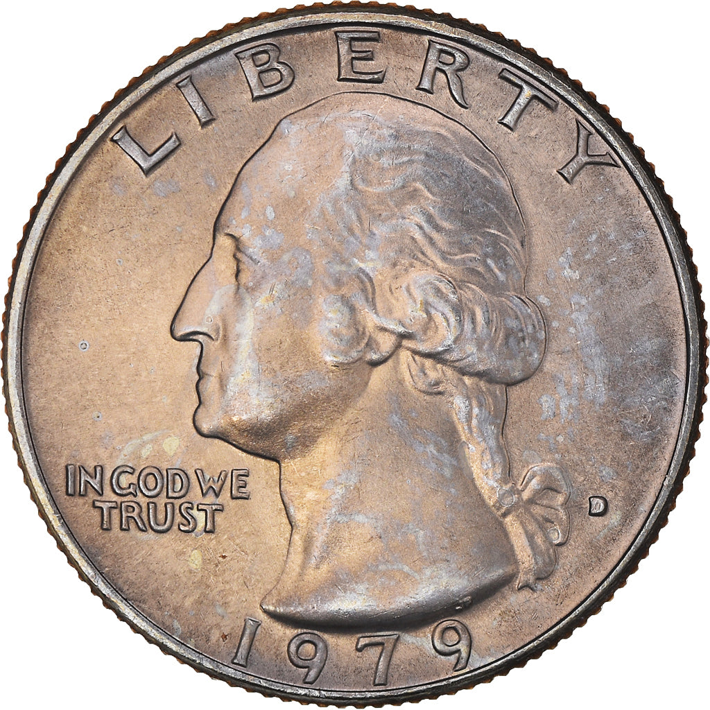 Monnaie, États-Unis, Washington Quarter, Quarter, 1979, U.S. Mint, Denver, FDC