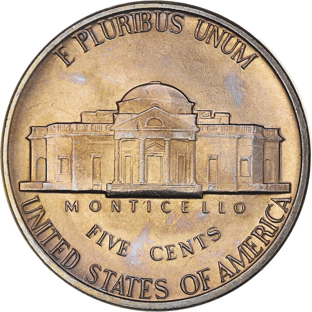 Monnaie, États-Unis, Jefferson Nickel, 5 Cents, 1979, U.S. Mint, Denver, FDC