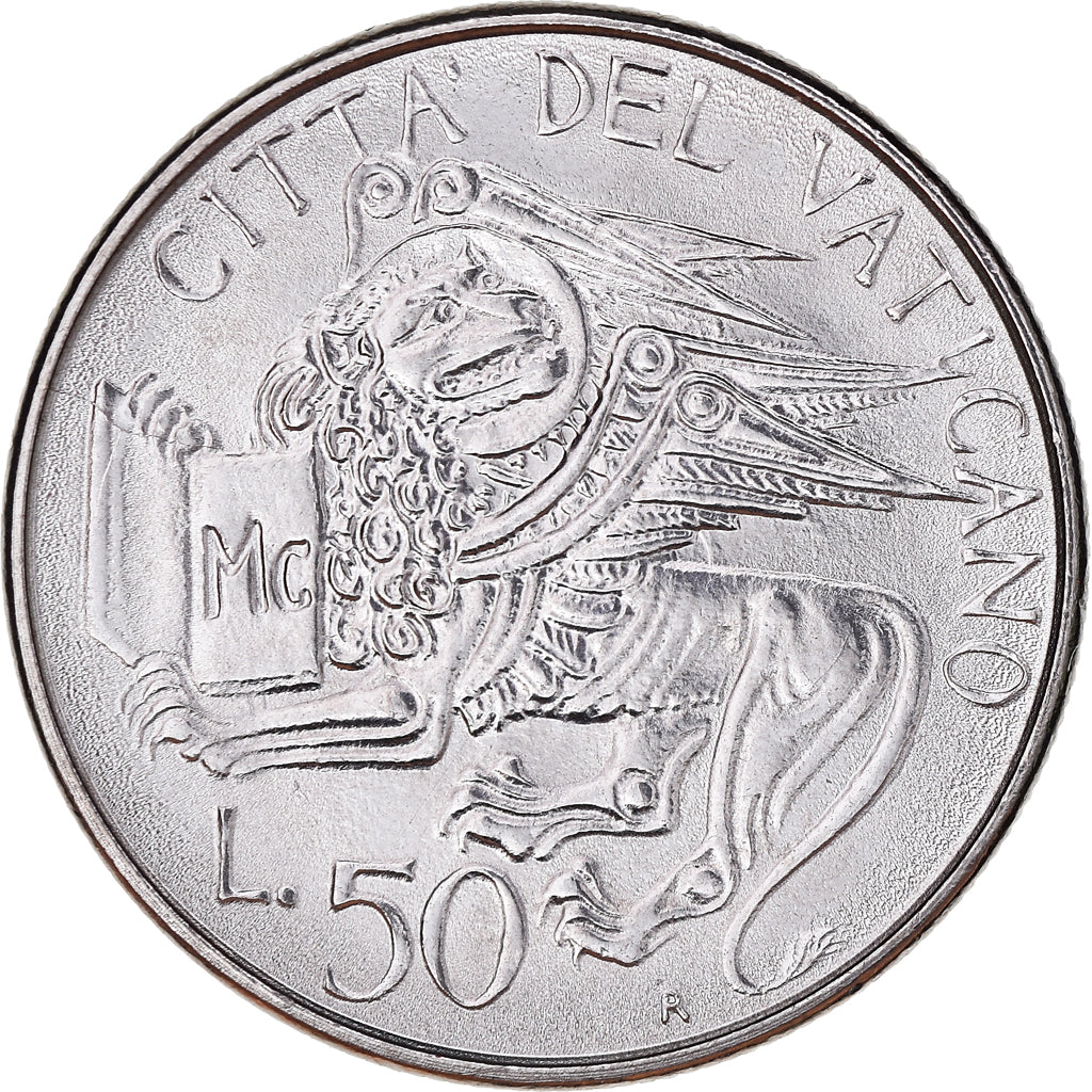 Moneta, CITTÀ DEL VATICANO, John Paul II, 50 Lire, 1985, Roma, FDC, FDC