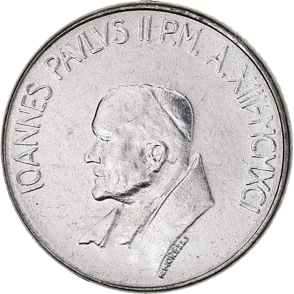 Monnaie, Cité du Vatican, John Paul II, 100 Lire, 1991, FDC, FDC, Acier