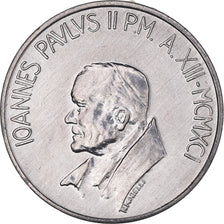 Monnaie, Cité du Vatican, John Paul II, 10 Lire, 1991, FDC, FDC, Aluminium