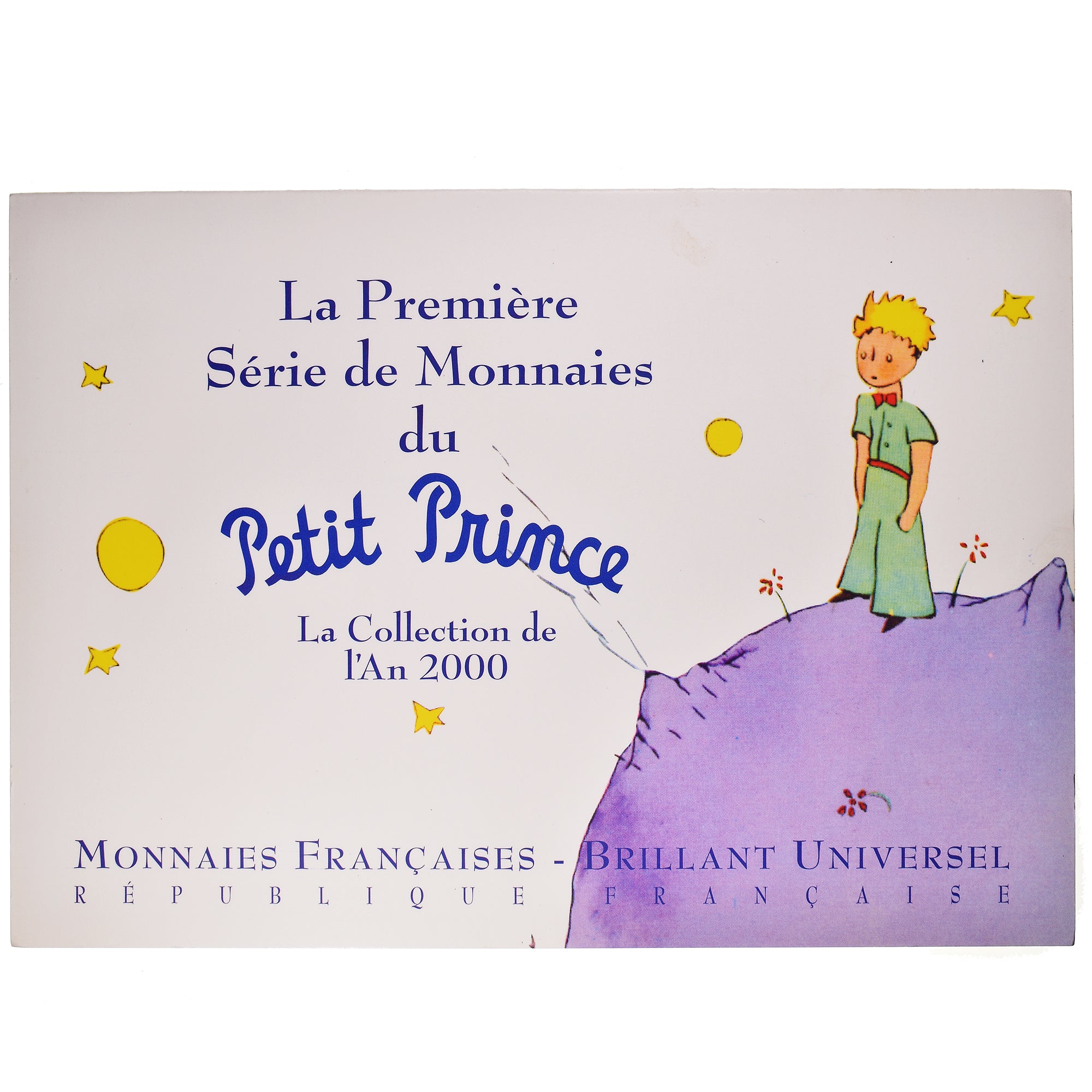 Coin, France, Petit Prince, Set, 2000, Paris, BU.SET 5c à 20 fr, MS(65-70)