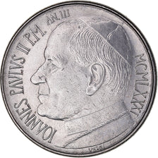 Monnaie, Cité du Vatican, John Paul II, 50 Lire, 1981, Roma, FDC, Acier