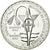 Coin, West African States, 5000 Francs, 1982, MS(65-70), Silver, KM:E13