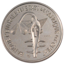 Monnaie, West African States, 100 Francs, 1967, FDC, Nickel, KM:4