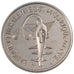 Moneda, Estados del África Occidental, 100 Francs, 1967, FDC, Níquel, KM:4