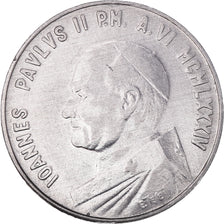 Coin, VATICAN CITY, John Paul II, 10 Lire, 1984, Rome, FDC, MS(65-70), Aluminum