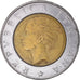 Coin, Italy, 500 Lire, 1993, Rome, VF(20-25), Bi-Metallic, KM:160