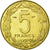 Coin, Cameroon, 5 Francs, 1958, Paris, MS(65-70), Aluminum-Bronze, KM:E7