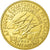 Monnaie, Cameroun, 25 Francs, 1958, Paris, FDC, Aluminum-Bronze, KM:E9