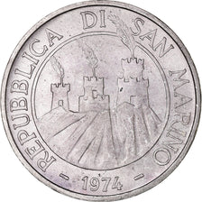 Coin, San Marino, 500 Lire, 1974, Rome, MS(63), Silver, KM:37