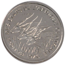WEST AFRICAN STATES, Franc, 1976, KM #8, MS(65-70), Steel, 4.69
