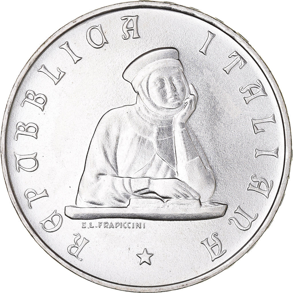 Coin, Italy, 500 Lire, 1988, Rome, FDC, MS(65-70), Silver, KM:129