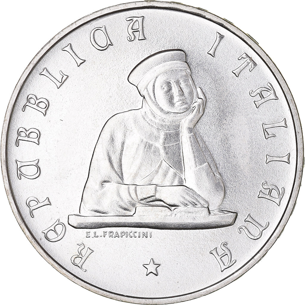 Coin, Italy, 500 Lire, 1988, Rome, FDC, MS(65-70), Silver, KM:129