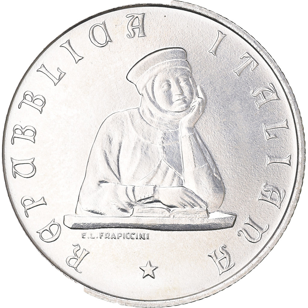 Coin, Italy, 200 Lire, 1988, Rome, FDC, MS(65-70), Silver, KM:128