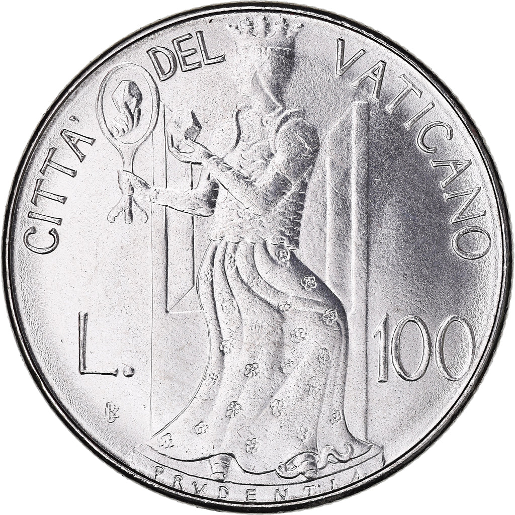 Moeda, CIDADE DO VATICANO, John Paul II, 100 Lire, 1980, Roma, AN 2, MS(65-70)