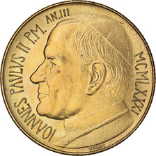 Coin, VATICAN CITY, John Paul II, 200 Lire, 1981, Roma, MS(65-70)