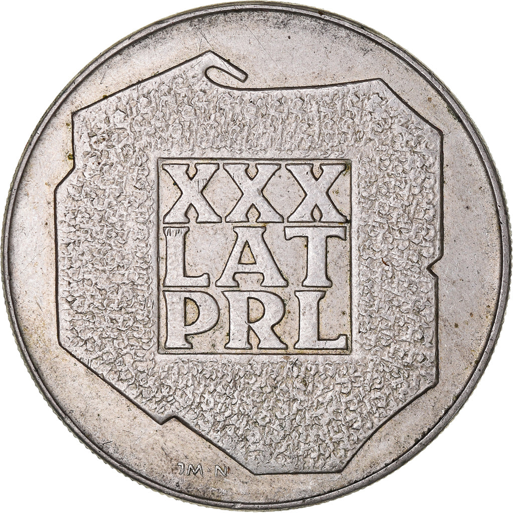 Coin, Poland, 200 Zlotych, 1974, Warsaw, EF(40-45), Silver, KM:72