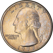 Moneda, Estados Unidos, Washington Quarter, Quarter, 1977, U.S. Mint