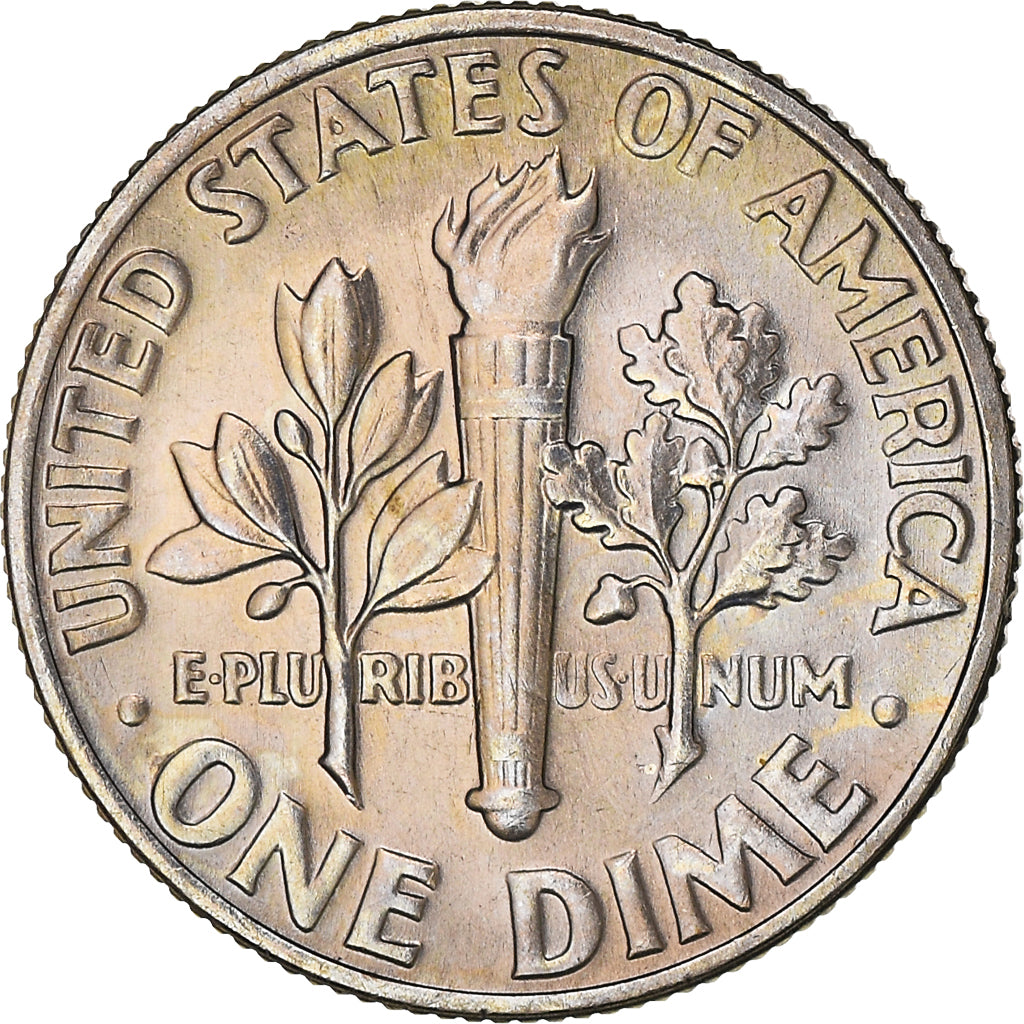 Coin, United States, Roosevelt Dime, Dime, 1977, U.S. Mint, Philadelphia