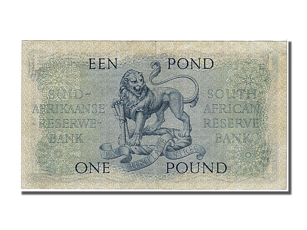 Banknote, South Africa, 1 Pound, 1959, 1959-04-17, AU(55-58)