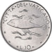 Coin, VATICAN CITY, Paul VI, 10 Lire, 1976, MS(65-70), Aluminum, KM:119