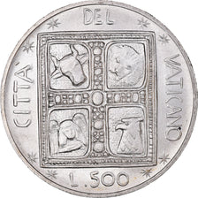 Coin, VATICAN CITY, Paul VI, 500 Lire, 1977, Roma, FDC, MS(65-70), Silver