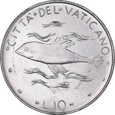 Moneta, PAŃSTWO WATYKAŃSKIE, Paul VI, 10 Lire, 1977, Roma, MS(65-70)