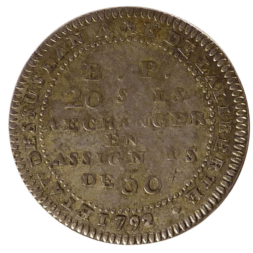 Constitution, 20 Sols de Lefèvre Lesage