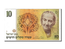 Israel, 10 New Sheqalim, 1987, KM #53b, AU(55-58), 0378155241