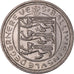 Coin, Guernsey, Elizabeth II, 10 Pence, 1977, Heaton, EF(40-45), Copper-nickel