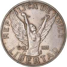 Coin, Chile, 10 Pesos, 1978, EF(40-45), Copper-nickel, KM:210