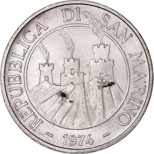 Monnaie, Saint Marin , 500 Lire, 1974, Rome, TTB+, Argent, KM:37