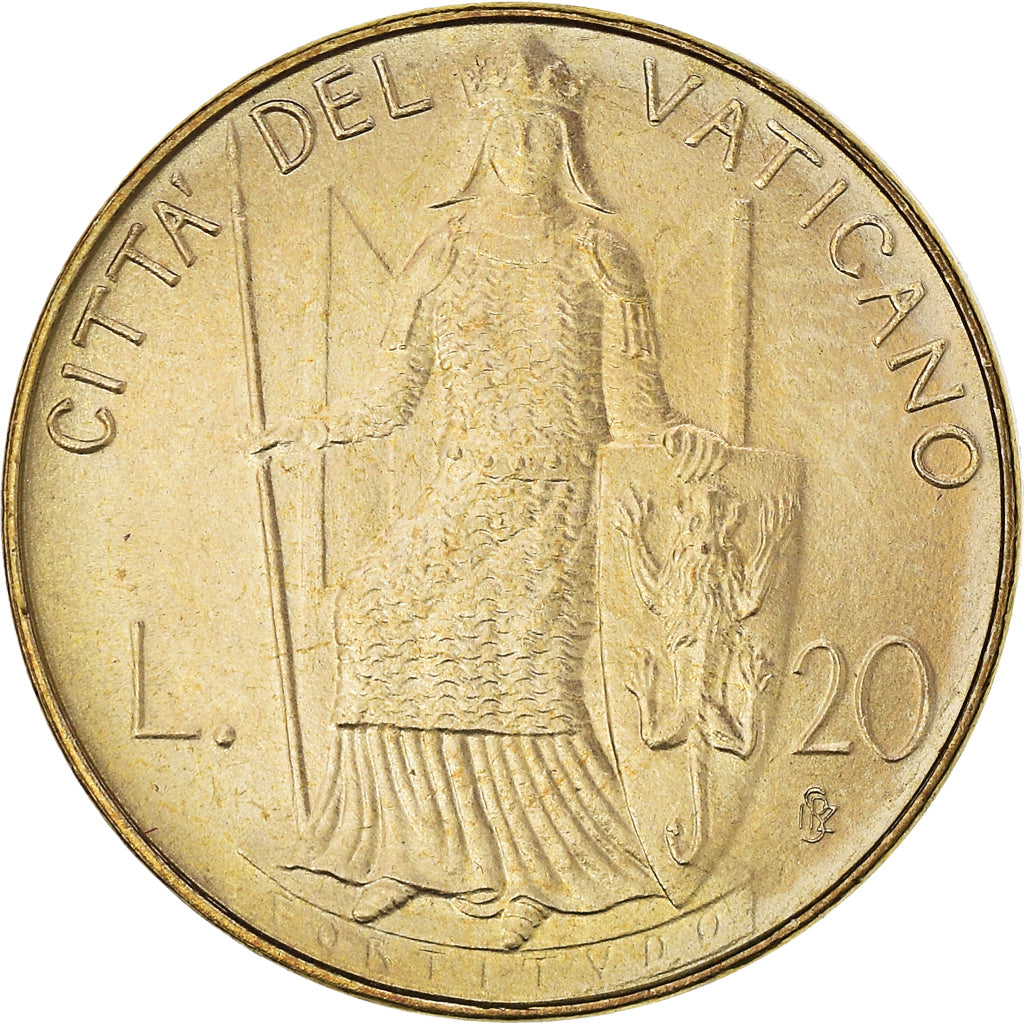 Monnaie, Cité du Vatican, John Paul II, 20 Lire, 1979, Roma, SPL